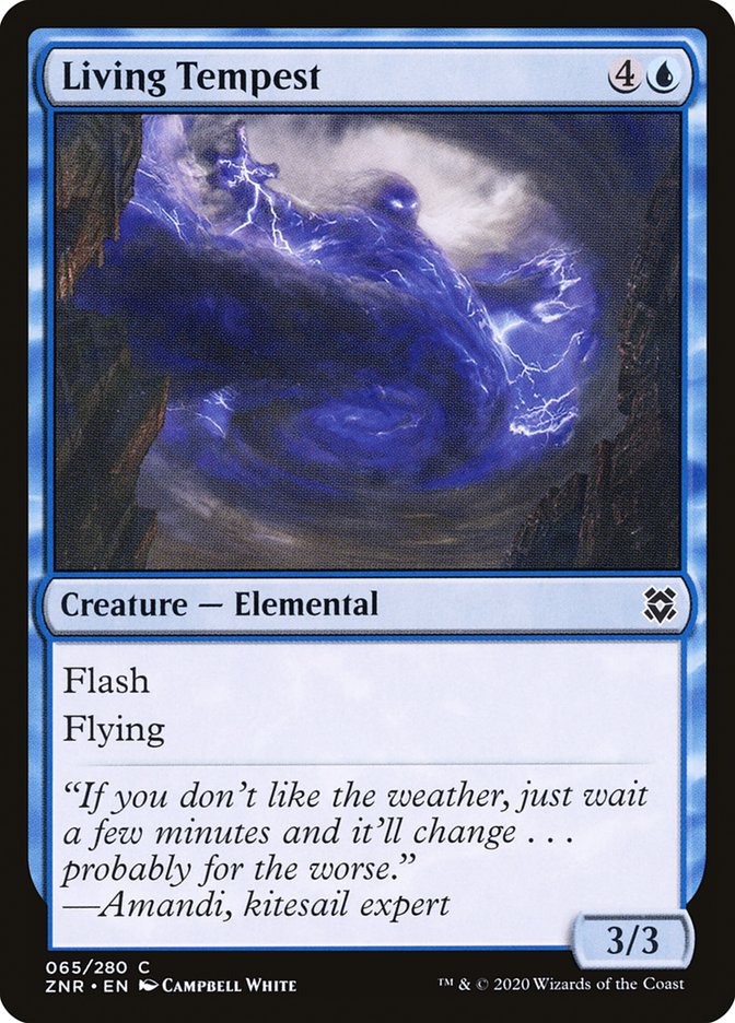 Living Tempest [Zendikar Rising] MTG Single Magic: The Gathering    | Red Claw Gaming