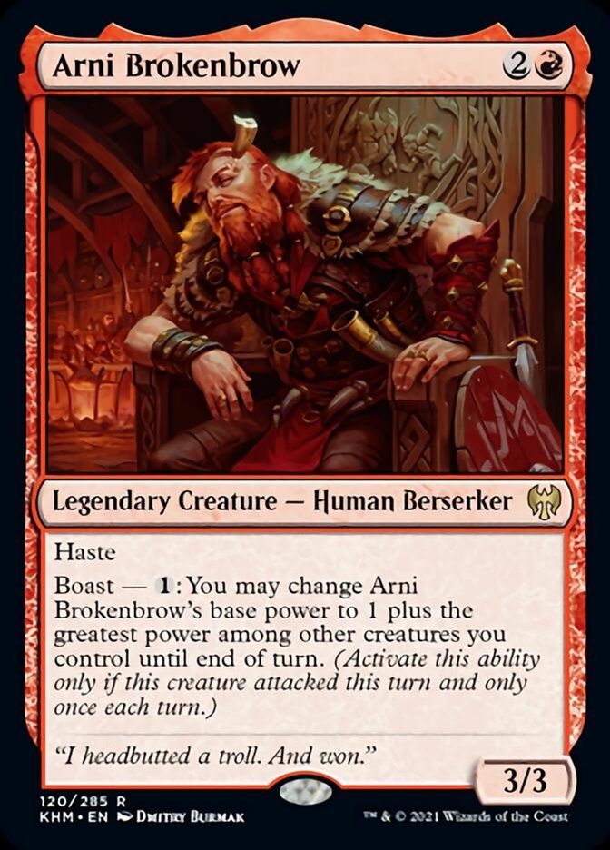 Arni Brokenbrow [Kaldheim] MTG Single Magic: The Gathering    | Red Claw Gaming