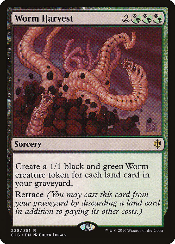 Worm Harvest [Commander 2016] MTG Single Magic: The Gathering    | Red Claw Gaming