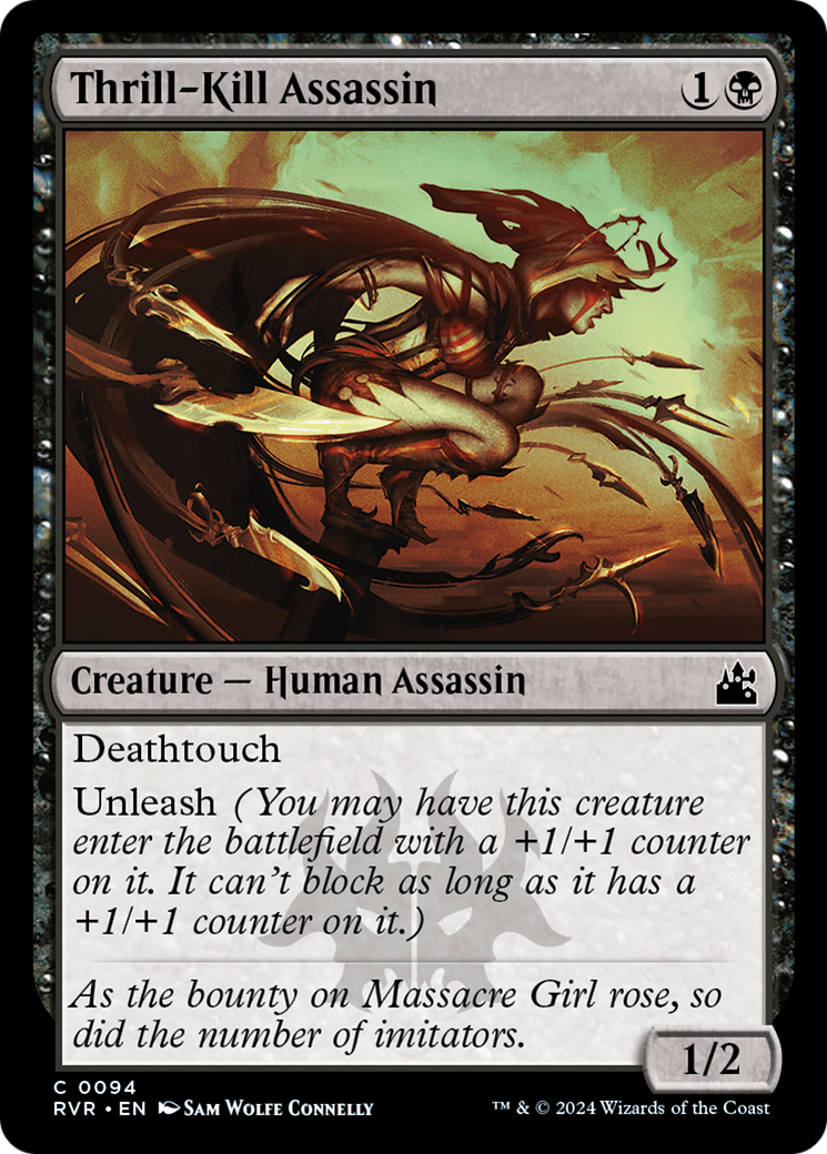 Thrill-Kill Assassin [Ravnica Remastered] MTG Single Magic: The Gathering    | Red Claw Gaming