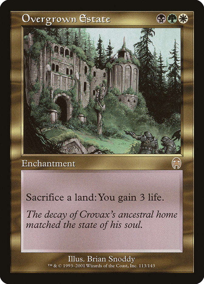 Overgrown Estate [Apocalypse] MTG Single Magic: The Gathering    | Red Claw Gaming