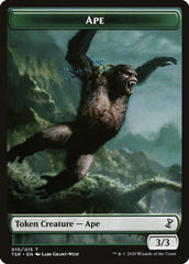 Angel // Ape Double-Sided Token [Double Masters Tokens] MTG Single Magic: The Gathering    | Red Claw Gaming