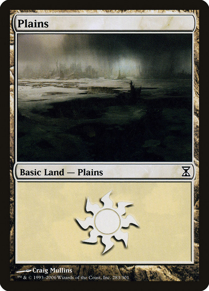 Plains (283) [Time Spiral] MTG Single Magic: The Gathering    | Red Claw Gaming