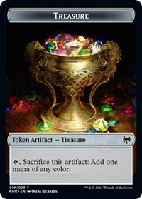 Treasure // Shard Double-Sided Token [Kaldheim Tokens] MTG Single Magic: The Gathering    | Red Claw Gaming