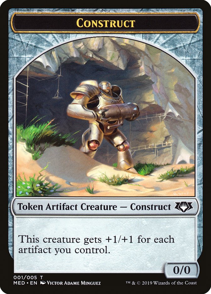 Construct Token (1) [Mythic Edition Tokens] MTG Single Magic: The Gathering    | Red Claw Gaming