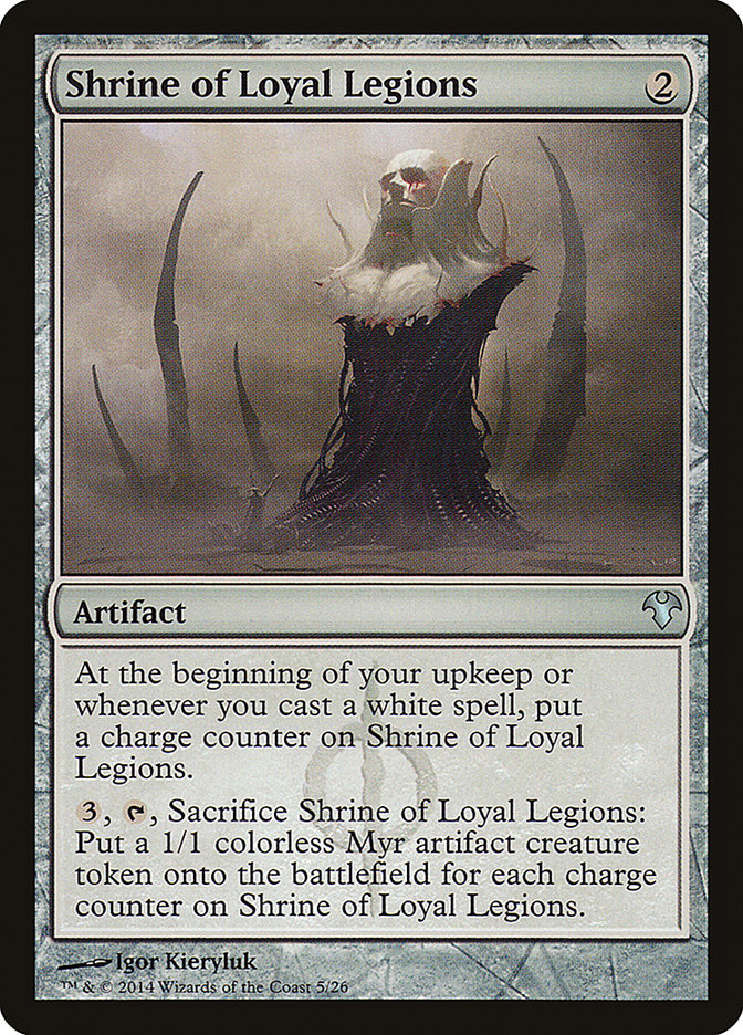 Shrine of Loyal Legions [Modern Event Deck 2014] MTG Single Magic: The Gathering    | Red Claw Gaming