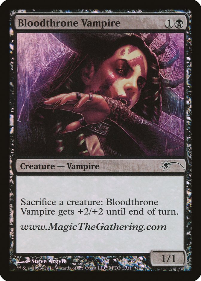 Bloodthrone Vampire (Convention) [URL/Convention Promos] MTG Single Magic: The Gathering    | Red Claw Gaming