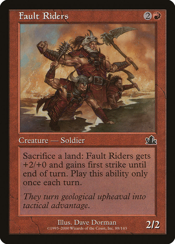 Fault Riders [Prophecy] MTG Single Magic: The Gathering    | Red Claw Gaming