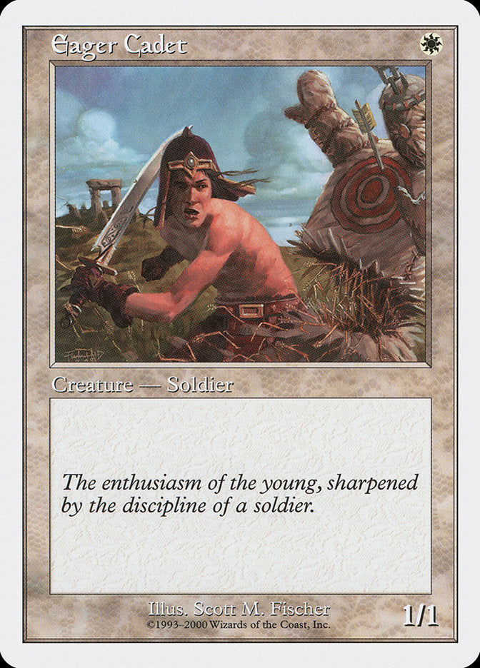 Eager Cadet [Starter 2000] MTG Single Magic: The Gathering    | Red Claw Gaming