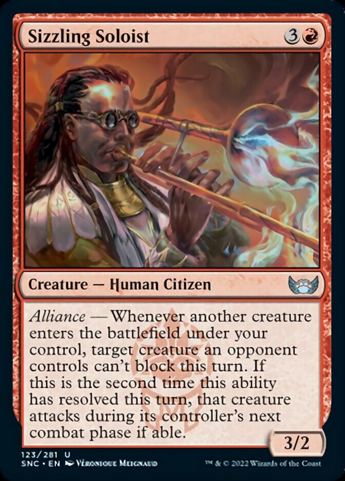Sizzling Soloist [Streets of New Capenna] MTG Single Magic: The Gathering    | Red Claw Gaming