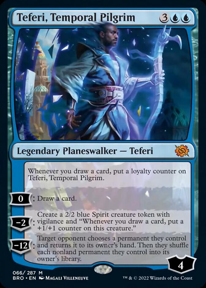 Teferi, Temporal Pilgrim [The Brothers' War] MTG Single Magic: The Gathering    | Red Claw Gaming