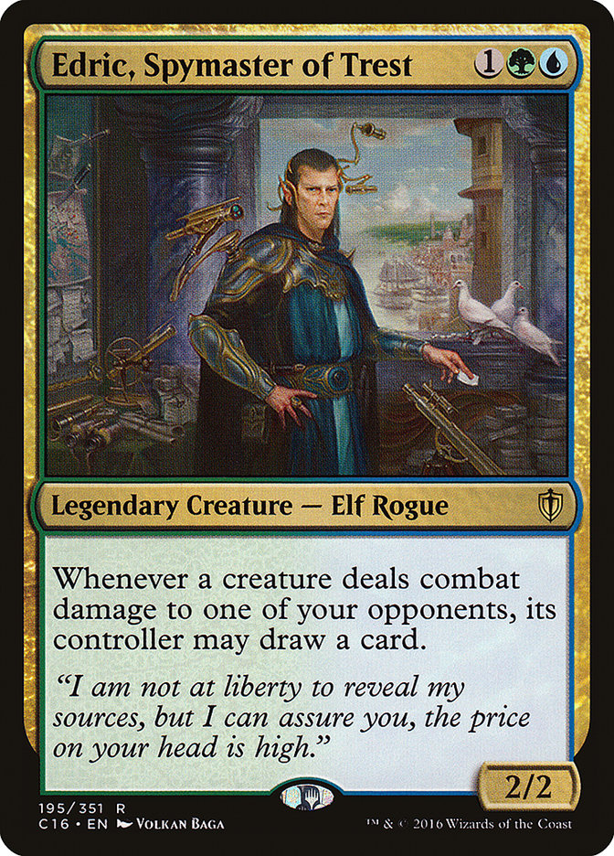 Edric, Spymaster of Trest [Commander 2016] MTG Single Magic: The Gathering    | Red Claw Gaming