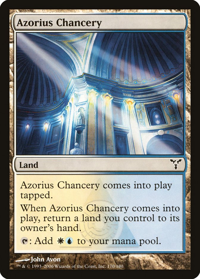 Azorius Chancery [Dissension] MTG Single Magic: The Gathering    | Red Claw Gaming