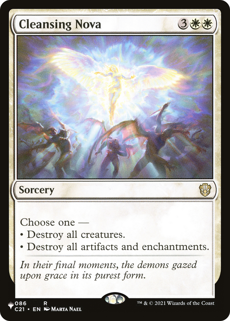 Cleansing Nova [Secret Lair: Angels] MTG Single Magic: The Gathering    | Red Claw Gaming