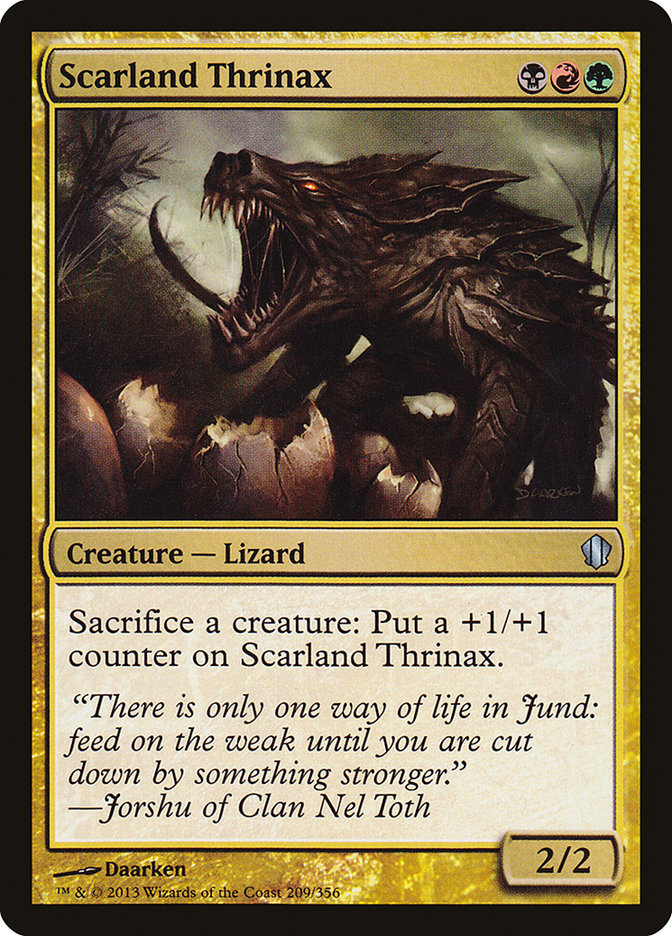 Scarland Thrinax [Commander 2013] MTG Single Magic: The Gathering    | Red Claw Gaming