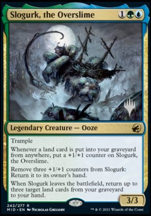 Slogurk, the Overslime (Promo Pack) [Innistrad: Midnight Hunt Promos] MTG Single Magic: The Gathering    | Red Claw Gaming