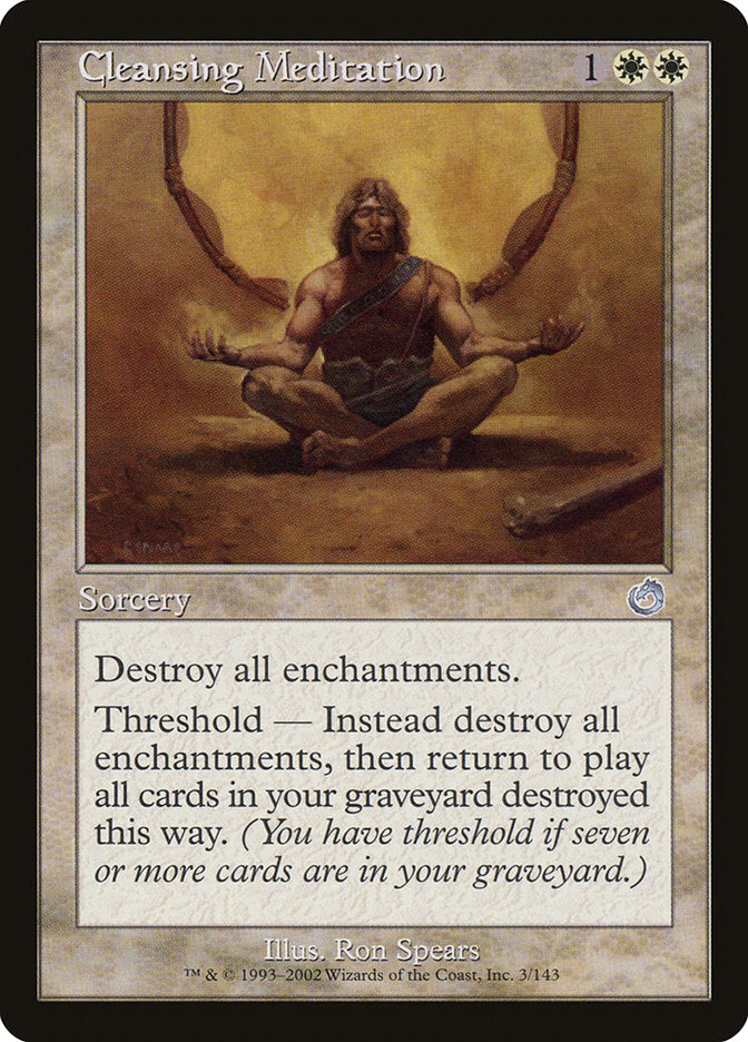 Cleansing Meditation [Torment] MTG Single Magic: The Gathering    | Red Claw Gaming