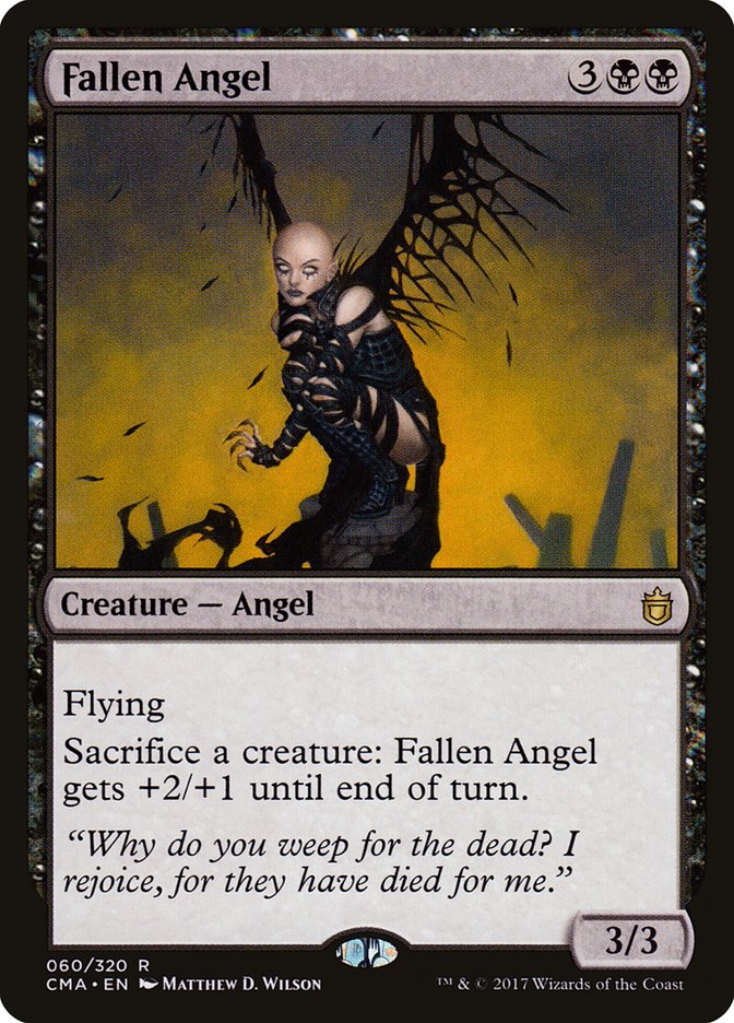 Fallen Angel [Commander Anthology] MTG Single Magic: The Gathering    | Red Claw Gaming