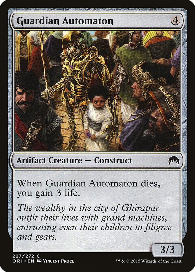 Guardian Automaton [Magic Origins] MTG Single Magic: The Gathering    | Red Claw Gaming