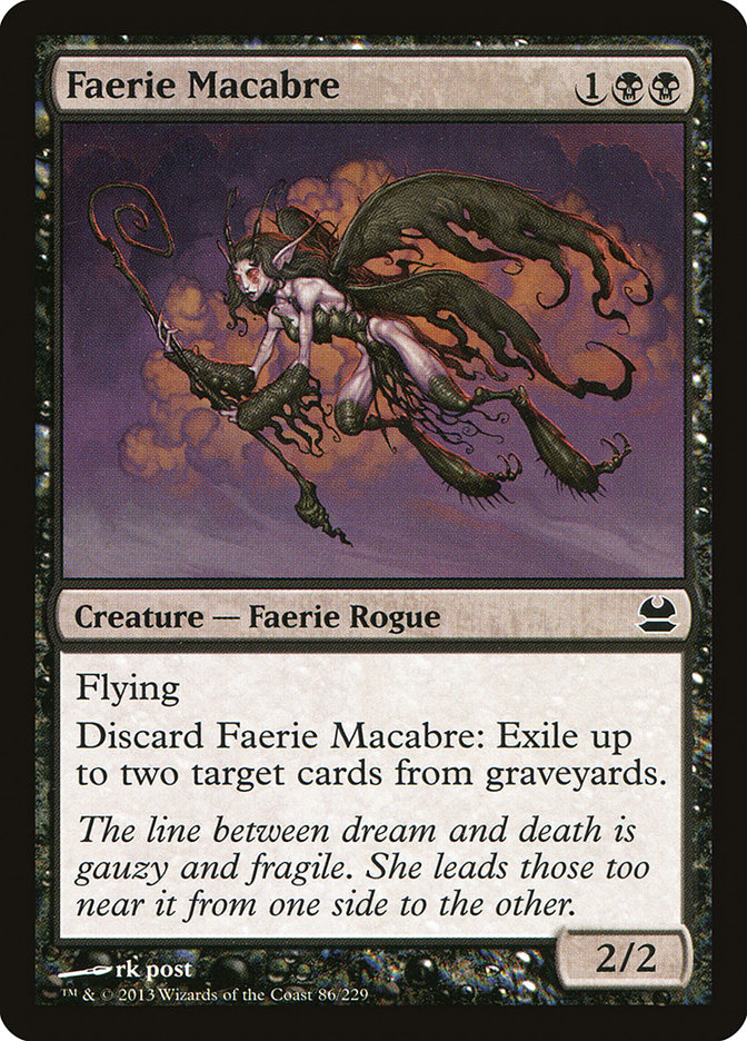 Faerie Macabre [Modern Masters] MTG Single Magic: The Gathering    | Red Claw Gaming