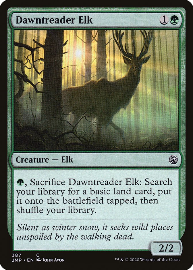 Dawntreader Elk [Jumpstart] MTG Single Magic: The Gathering    | Red Claw Gaming