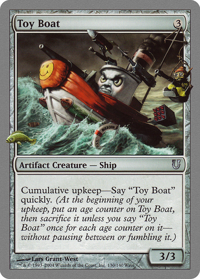 Toy Boat [Unhinged] MTG Single Magic: The Gathering    | Red Claw Gaming