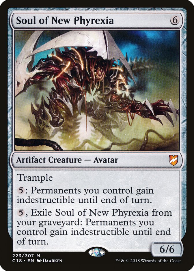 Soul of New Phyrexia [Commander 2018] MTG Single Magic: The Gathering    | Red Claw Gaming