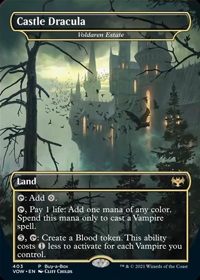 Voldaren Estate - Castle Dracula (Buy-A-Box) [Innistrad: Crimson Vow] MTG Single Magic: The Gathering    | Red Claw Gaming