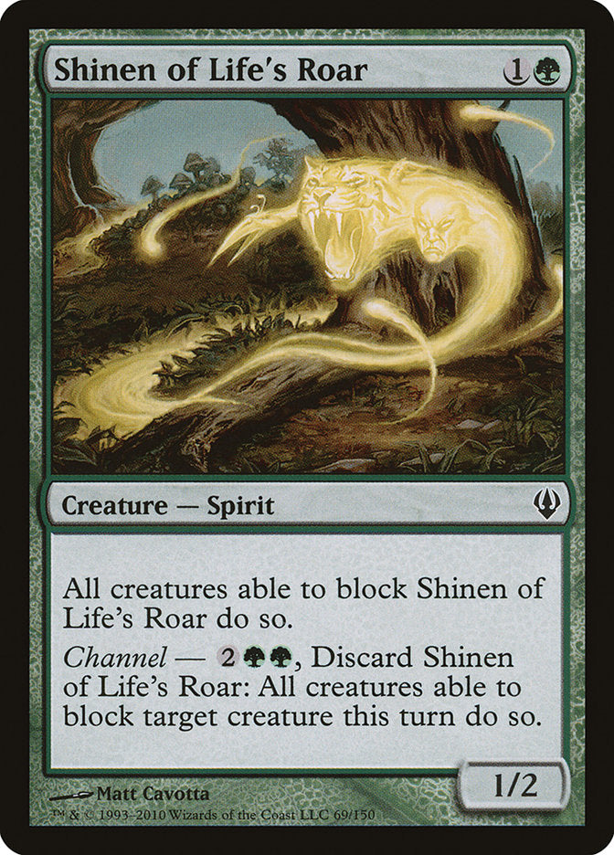 Shinen of Life's Roar [Archenemy] MTG Single Magic: The Gathering    | Red Claw Gaming