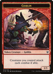 Goblin // Zombie Double-Sided Token [Commander 2016 Tokens] MTG Single Magic: The Gathering    | Red Claw Gaming