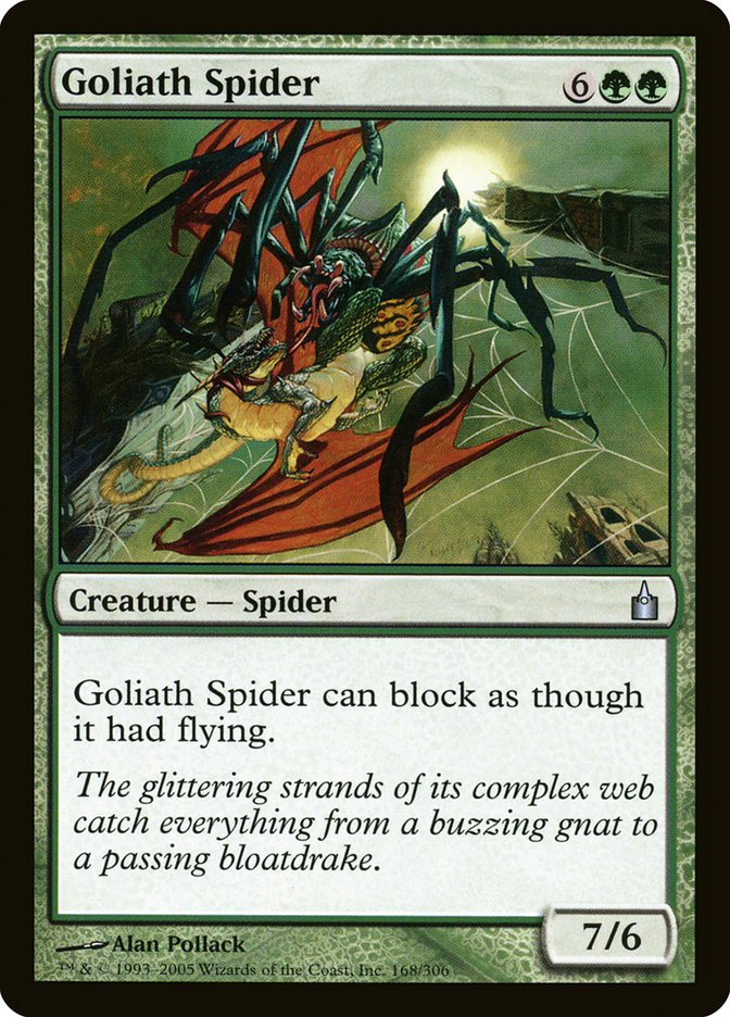 Goliath Spider [Ravnica: City of Guilds] MTG Single Magic: The Gathering    | Red Claw Gaming