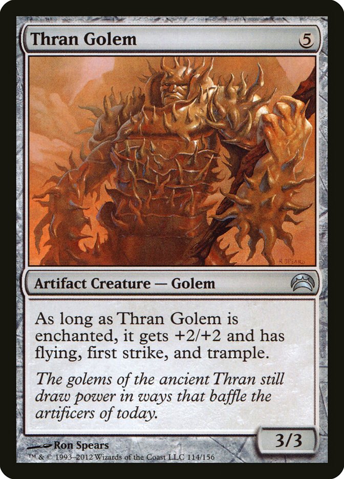 Thran Golem [Planechase 2012] MTG Single Magic: The Gathering    | Red Claw Gaming