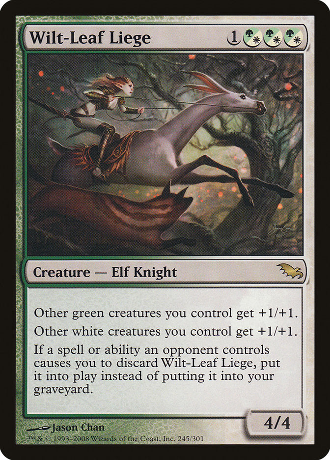 Wilt-Leaf Liege [Shadowmoor] MTG Single Magic: The Gathering    | Red Claw Gaming