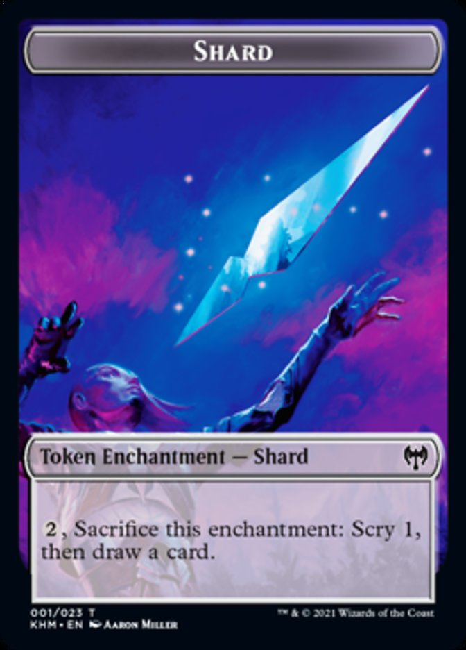 Shard Token [Kaldheim Tokens] MTG Single Magic: The Gathering    | Red Claw Gaming