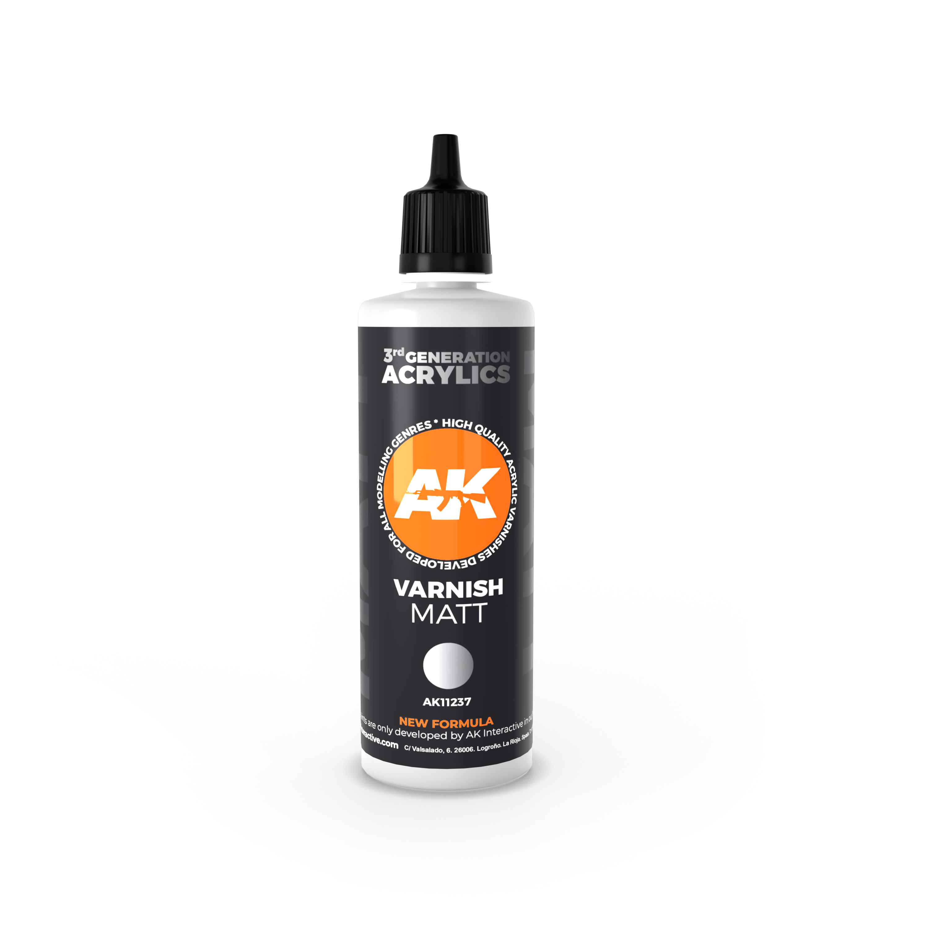 Matt Varnish 100 ml 3rd Generation 3rd Generation Acrylic AK INTERACTIVE    | Red Claw Gaming