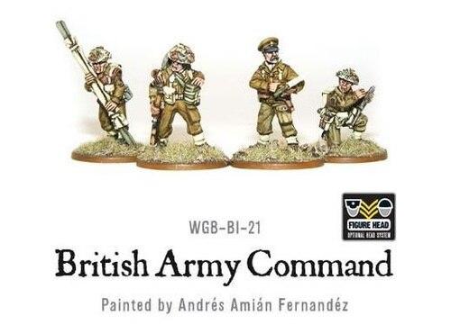 British Army Command British Warlord Games    | Red Claw Gaming
