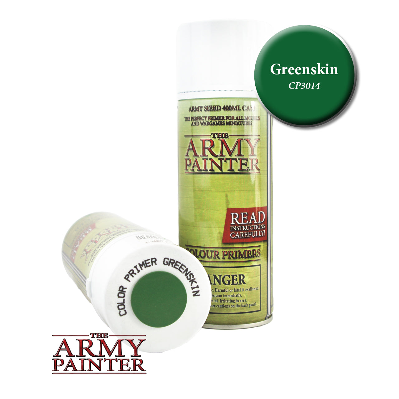 Greenskin Spray Primer Colour Primer Army Painter    | Red Claw Gaming