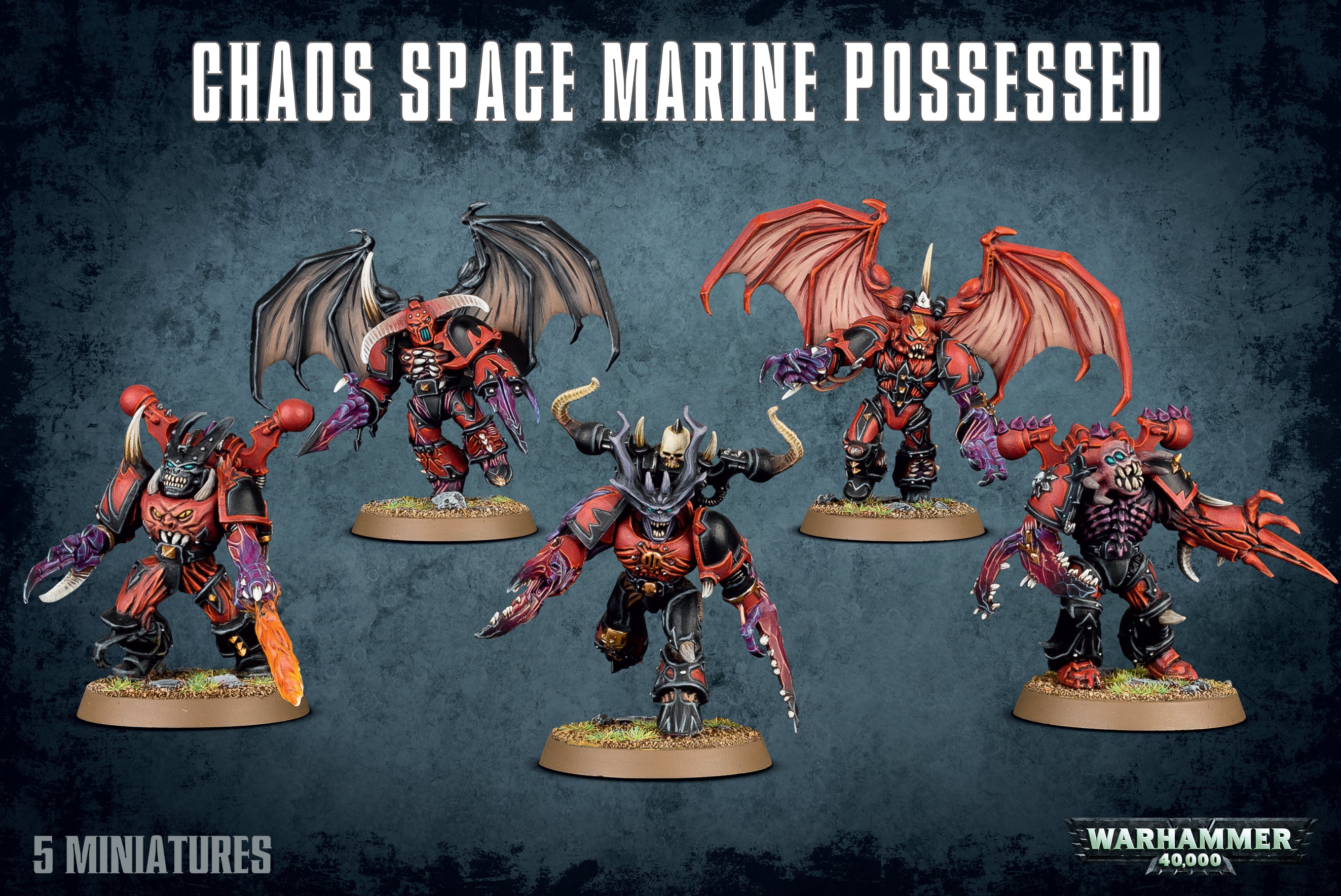 CHAOS SPACE MARINES POSSESSED Chaos Space Marines Games Workshop    | Red Claw Gaming