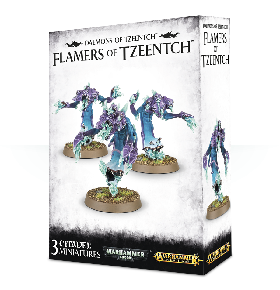 DAEMONS OF TZEENTCH FLAMERS OF TZEENTCH Chaos Daemons Games Workshop    | Red Claw Gaming