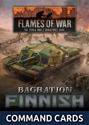 Bagration: Finnish Unit Cards Rulebook FLAMES OF WAR    | Red Claw Gaming