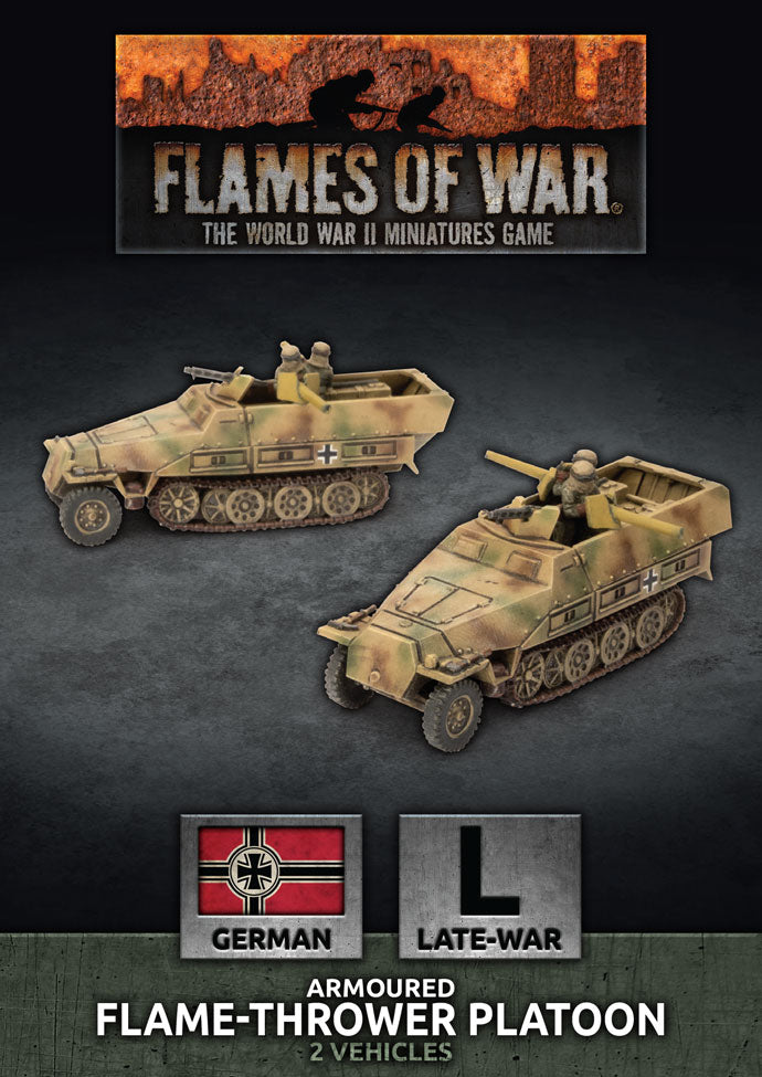 Armoured Flame-thrower Platoon Rulebook FLAMES OF WAR    | Red Claw Gaming