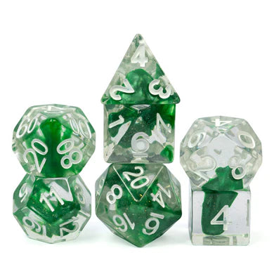 GREEN LAVA LAMP RPG DICE SET Dice & Counters Foam Brain Games    | Red Claw Gaming