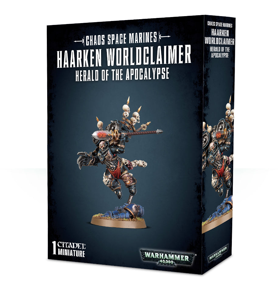 CHAOS S/M: HAARKEN WORLDCLAIMER Chaos Space Marines Games Workshop    | Red Claw Gaming