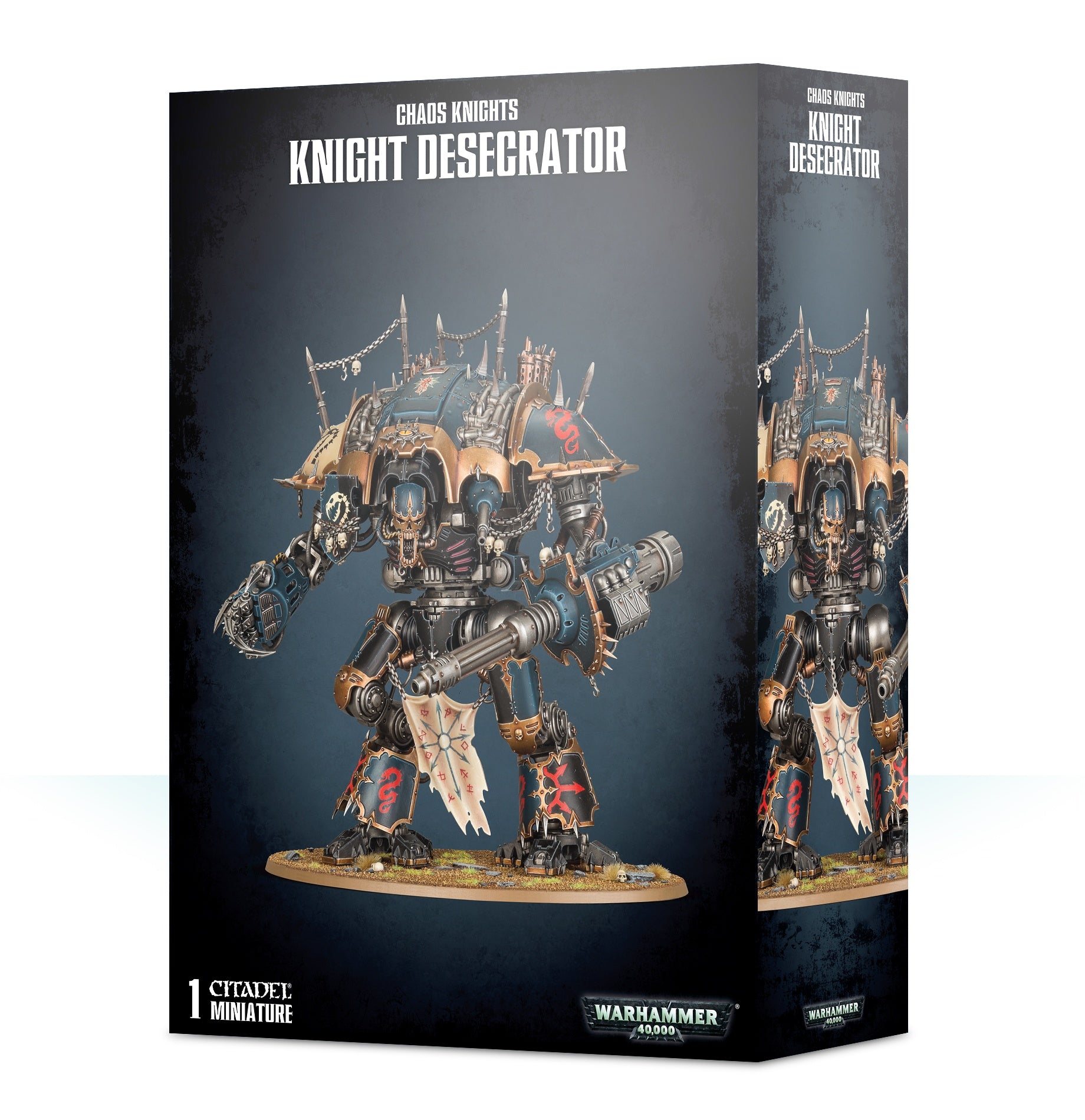 CHAOS KNIGHTS: KNIGHT DESECRATOR Chaos Space Marines Games Workshop    | Red Claw Gaming