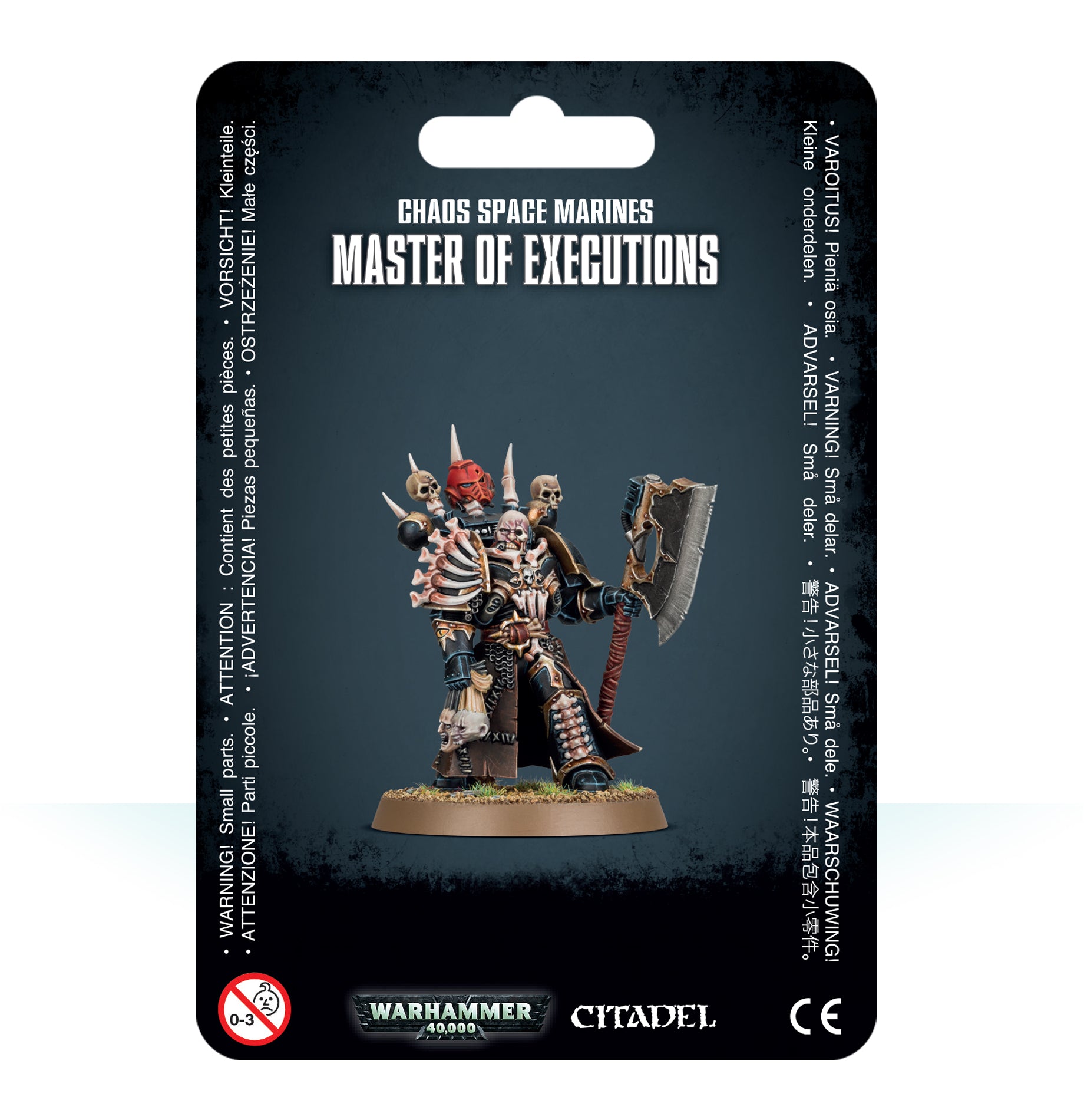 CHAOS SPACE MARINES MASTER OF EXECUTIONS Chaos Space Marines Games Workshop    | Red Claw Gaming