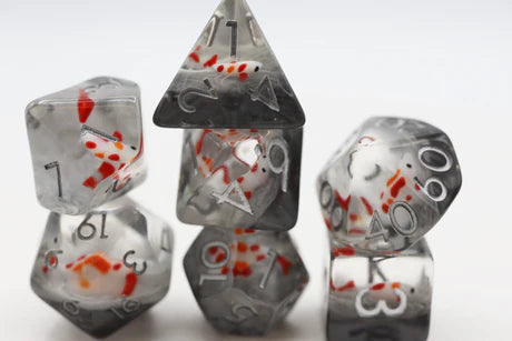 MISTY WATER KOI RPG DICE SET Dice & Counters Foam Brain Games    | Red Claw Gaming