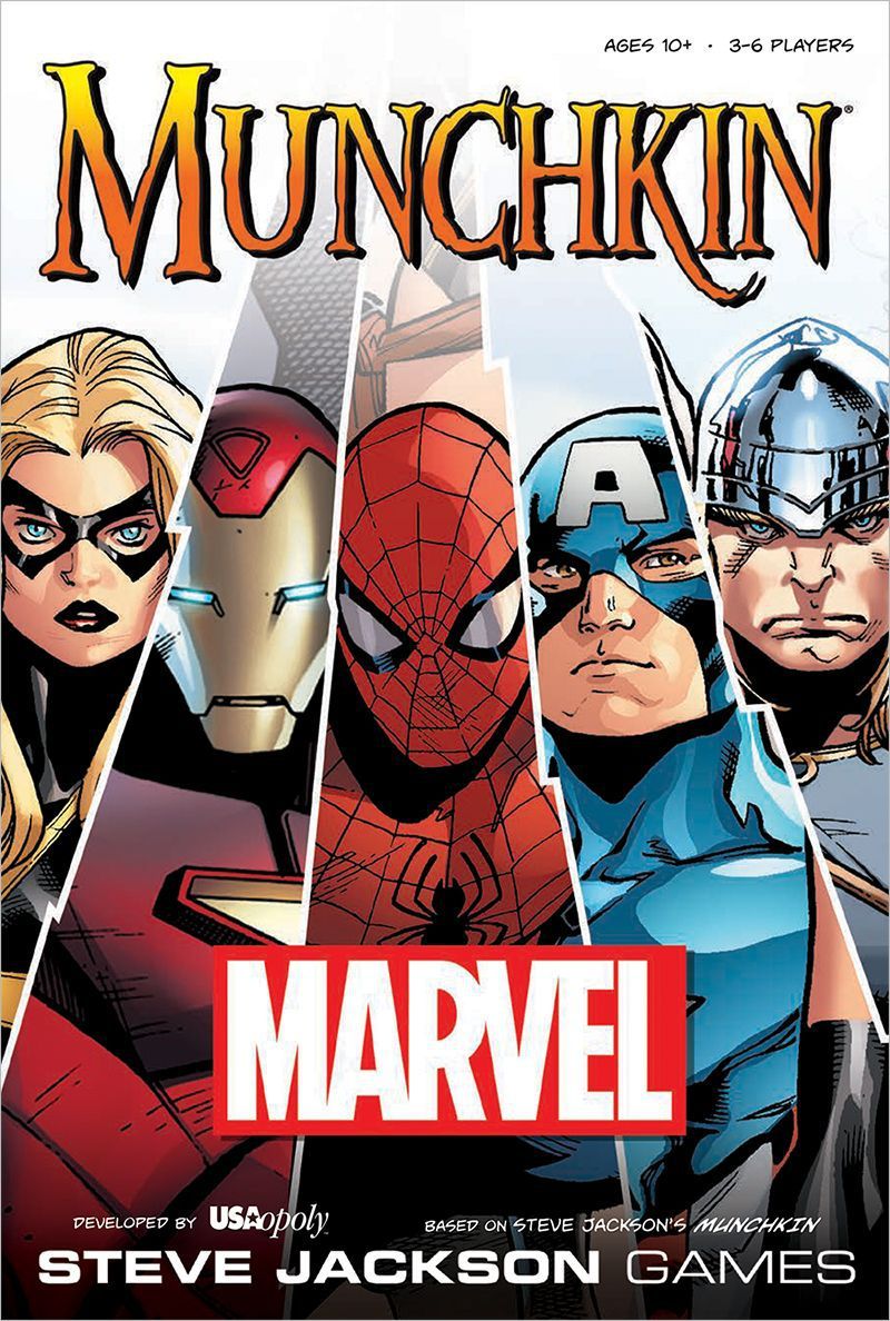 Munchkin Marvel Edition Board Games Steve Jackson    | Red Claw Gaming