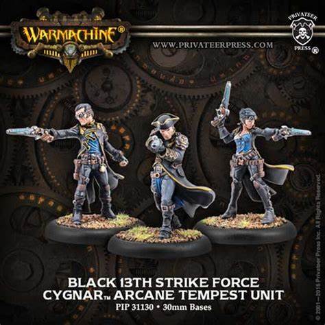 Cygnar Black 13th Strike Force Miniatures Clearance    | Red Claw Gaming