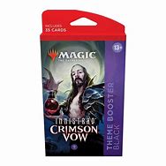 MTG Crimson Vow Theme Booster Sealed Magic the Gathering Wizards of the Coast (Sealed) White   | Red Claw Gaming