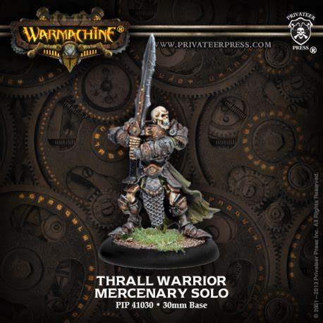 Mercenaries Thrall Warrior Miniatures Clearance    | Red Claw Gaming